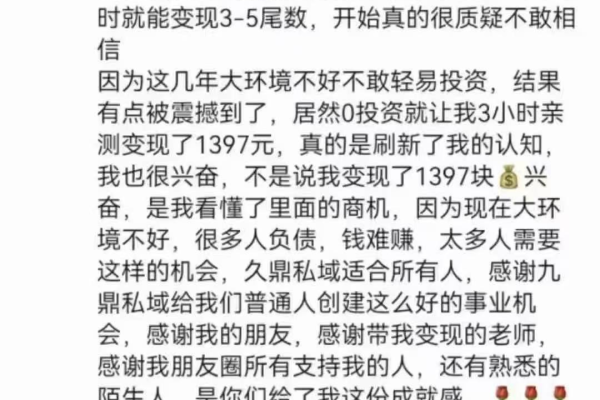 久鼎私域为何突然火了？背后原因究竟几何